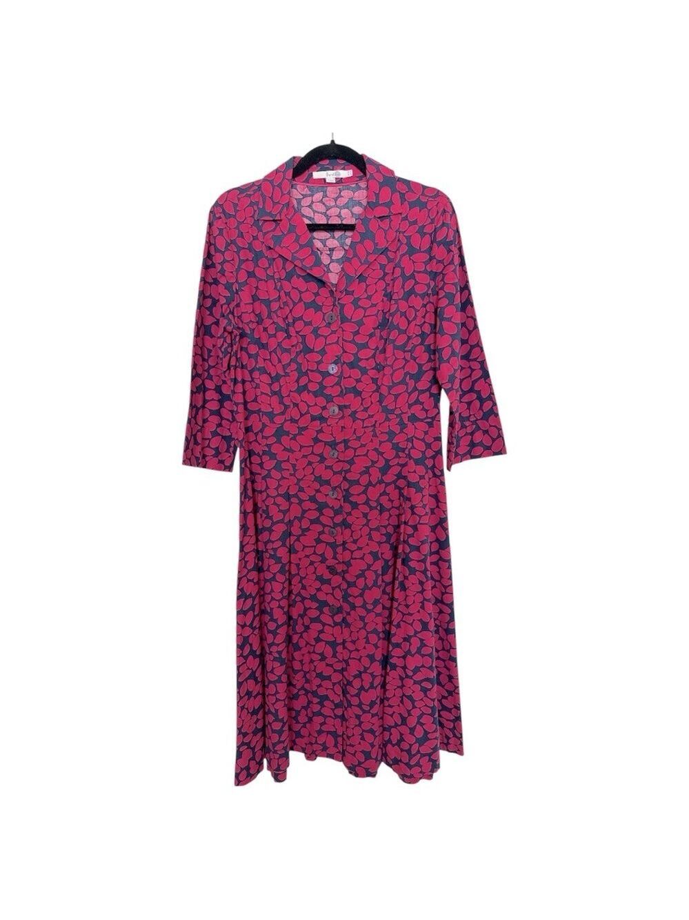 Boden Button Front Shirt Dress Size 10L